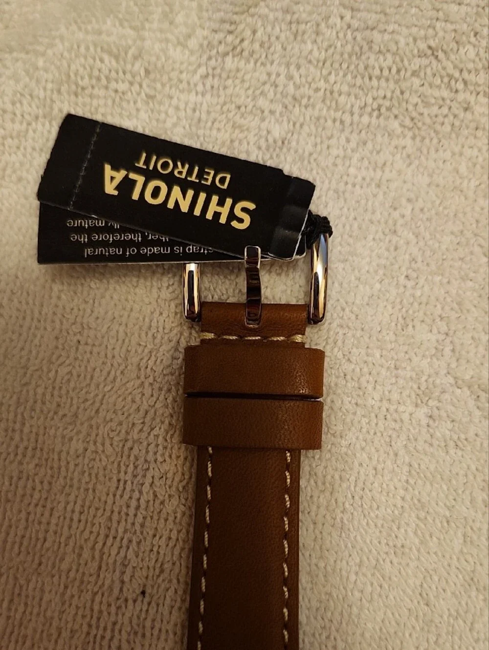 Shinola Detroit Argonite Forest Green Dial with Brown Leather Strap Watch
